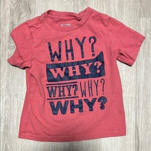 4/$30 The Children's Place Red Kids T-Shirt 2T